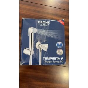 Grohe Tempesta-F Trigger Spray 30 Bidet Set Chrome 26357000 Made in Germany NEW